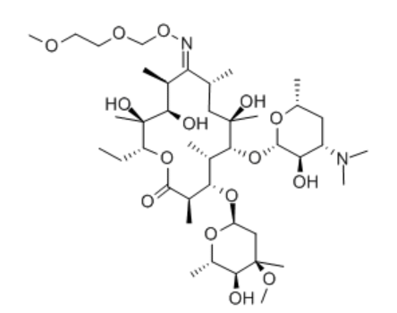 罗红霉素	80214-83-1